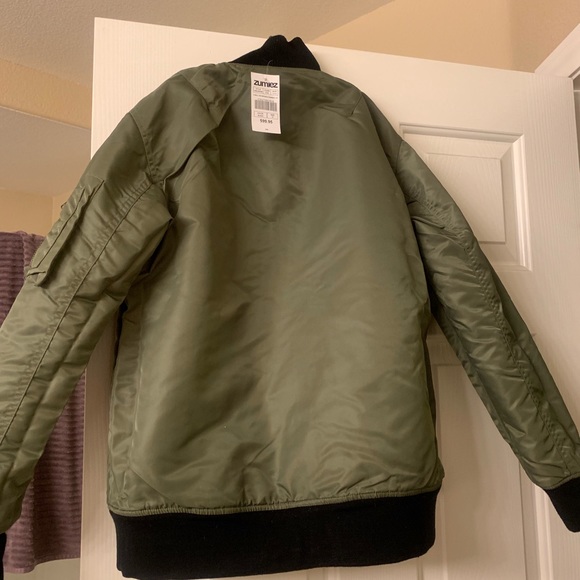 *BRAND NEW* HLZBLZ Smurfette Reversible Bomber - Picture 4 of 4